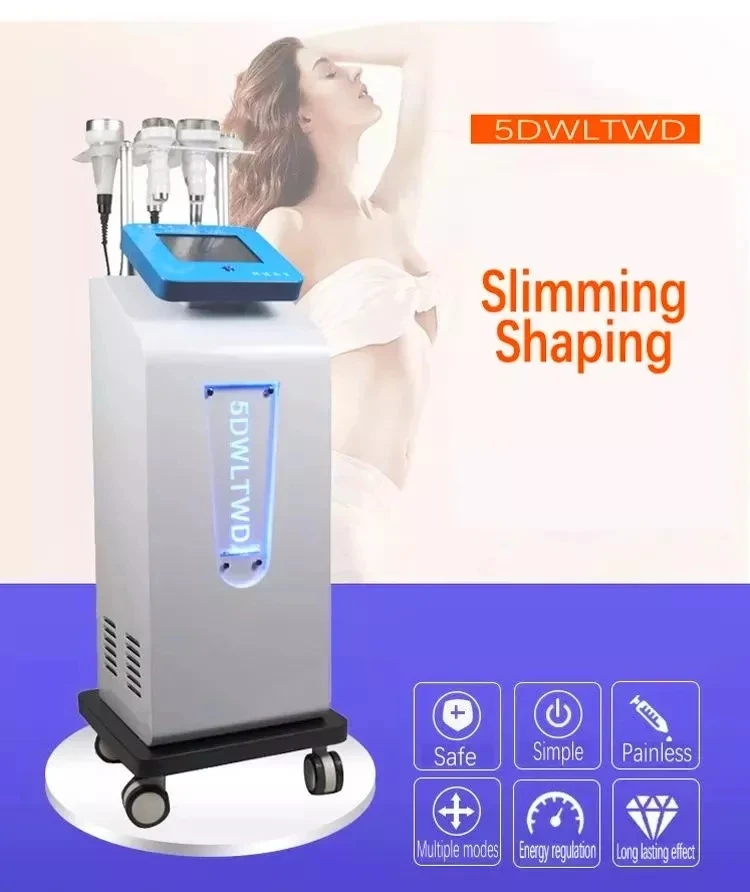 Newest 5D Multifunctional 6-in-1 80K Ultrasound Slimming RF Vacuum Cavitation RF Machine
Newest 5D Multifunctional 6-in-1 80K Ultrasound Slimming RF Vacuum Cavitation RF Machine