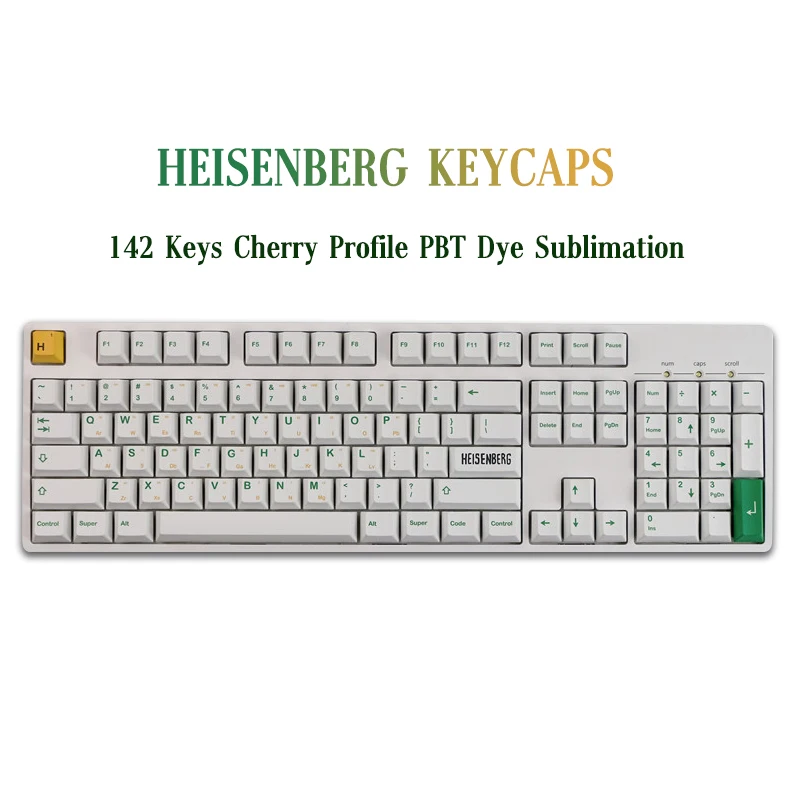 Механическая клавиатура с 142 клавишами GMK Heisenberg для MX Switch 61/64/68/84/87/980/104/980
Механическая клавиатура с 142 клавишами GMK Heisenberg для MX Switch 61/64/68/84/87/980/104/980