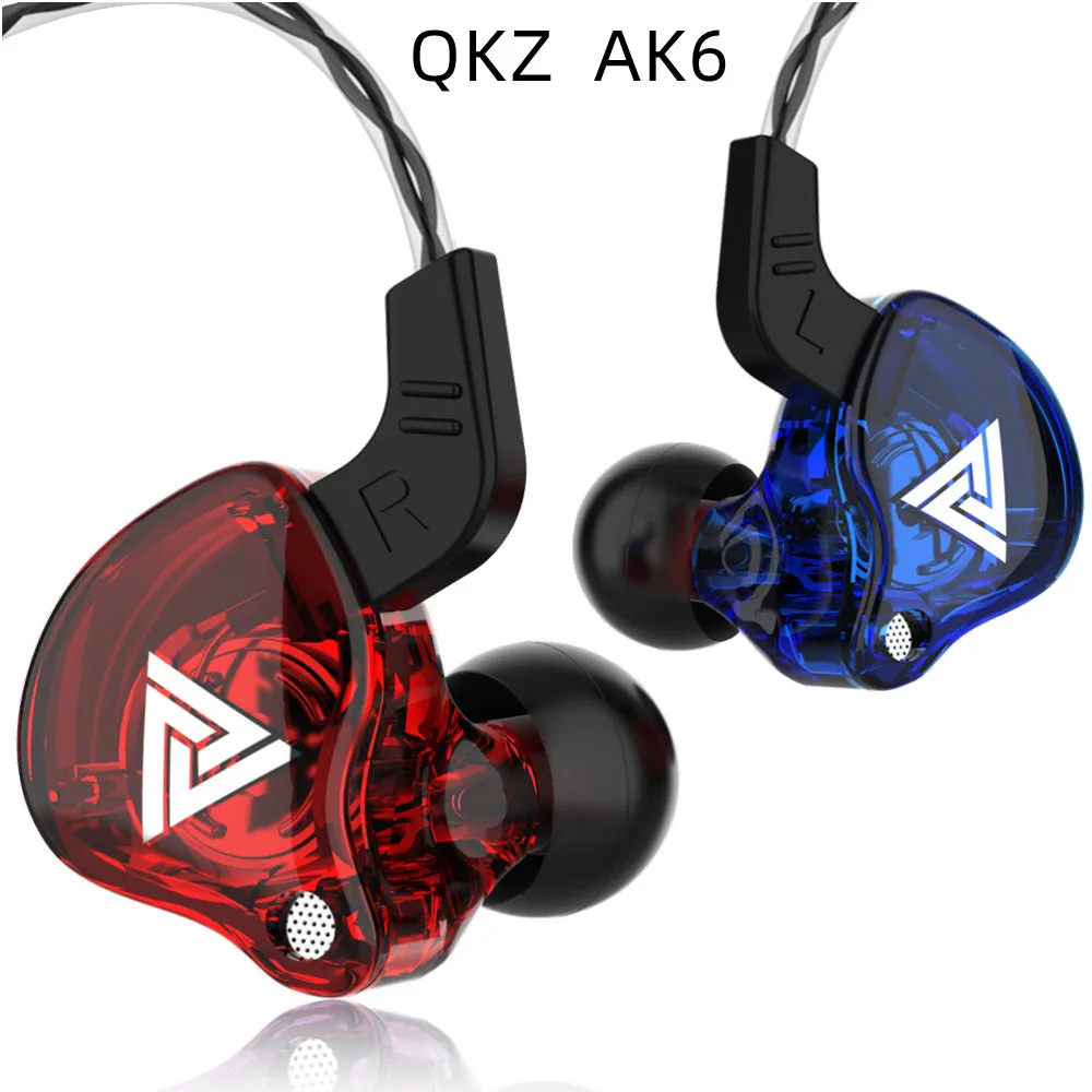 New QKZ AK6 Copper Driver HiFi Sport Headphones In Ear Monitor Sport Noise Cancelling Headset with Microphone
New QKZ AK6 Copper Driver HiFi Sport Headphones In Ear Monitor Sport Noise Cancelling Headset with Microphone