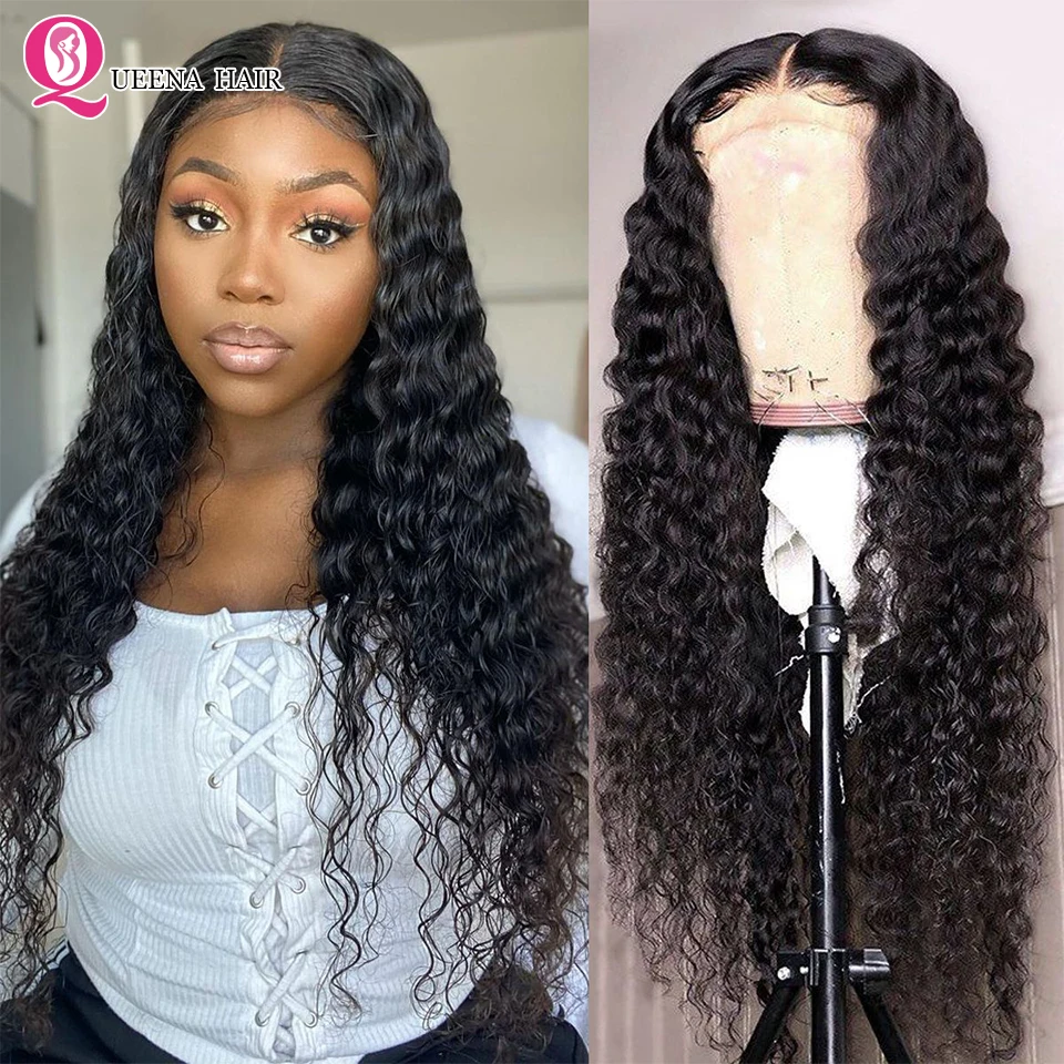 13x4 Deep Wave Frontal Wig Human Hair Transparent HD Lace Frontal Wig 30 Inch Wigs For Women Human Hair Curly Human Hair Wig
13x4 Deep Wave Frontal Wig Human Hair Transparent HD Lace Frontal Wig 30 Inch Wigs For Women Human Hair Curly Human Hair Wig
