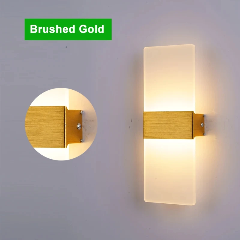 LED Wall Light 220V 110V Bedroom Bedside Light Living Room Balcony Aisle Wall Lamp Corridor Wall Sconce Lamp
LED Wall Light 220V 110V Bedroom Bedside Light Living Room Balcony Aisle Wall Lamp Corridor Wall Sconce Lamp
