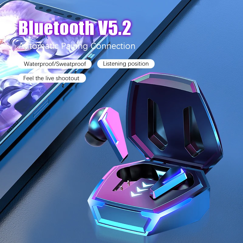 2022 New TWS Gaming Earbuds Low Latency Bluetooth Earphones Stereo Wireless 5.2 Bluetooth Headphones Touch Control Headset
2022 New TWS Gaming Earbuds Low Latency Bluetooth Earphones Stereo Wireless 5.2 Bluetooth Headphones Touch Control Headset