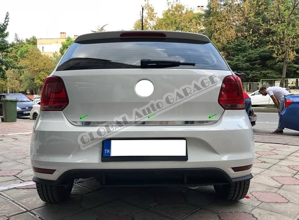 For Volkswagen Polo 2009-2021 Chrome Tailgate Trunk Trim Bottom Lath Body Car Auto Accessory Diffüser Spilitter Car-styling
For Volkswagen Polo 2009-2021 Chrome Tailgate Trunk Trim Bottom Lath Body Car Auto Accessory Diffüser Spilitter Car-styling