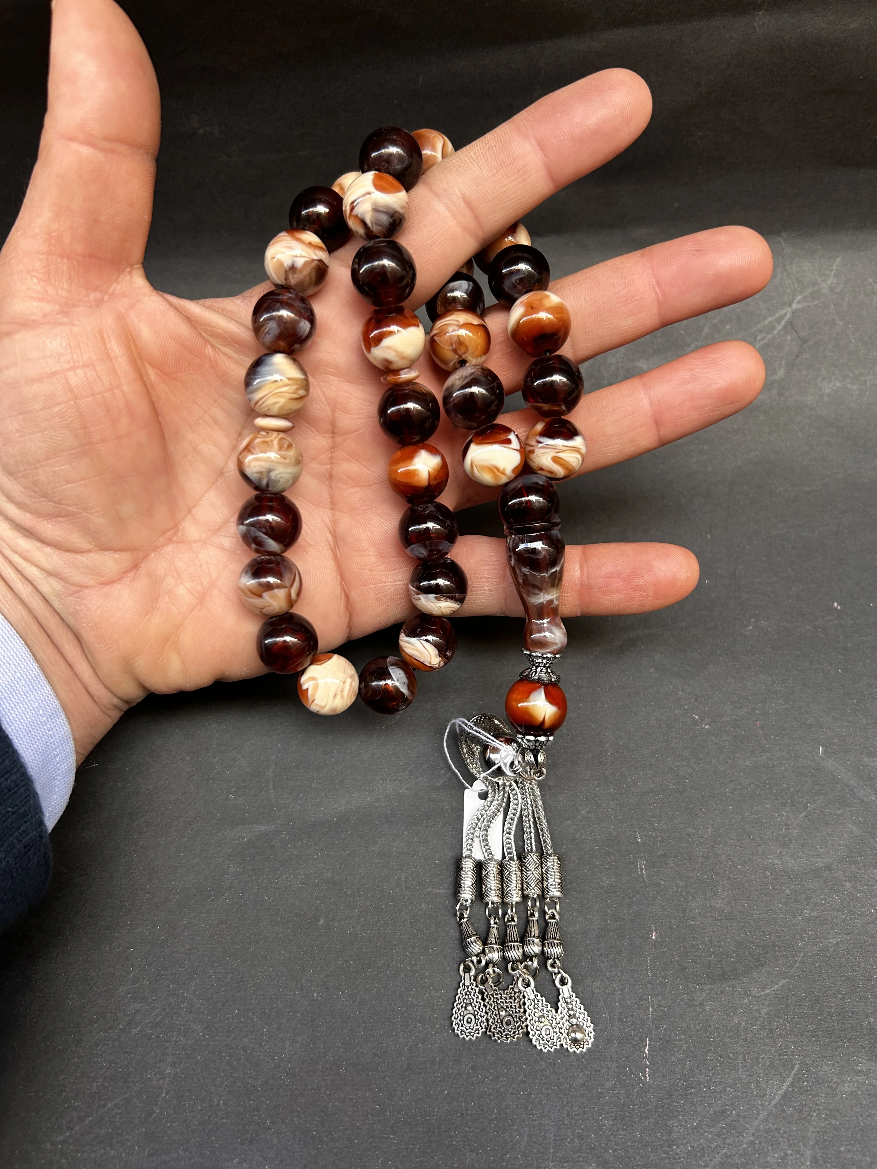 Very Special Handmade RosaryOttoman Rare Antique Faturan German Amber Sandalous Misbaha Prayerbeads Rosary Tasbih Tesbih İslam
Very Special Handmade RosaryOttoman Rare Antique Faturan German Amber Sandalous Misbaha Prayerbeads Rosary Tasbih Tesbih İslam
