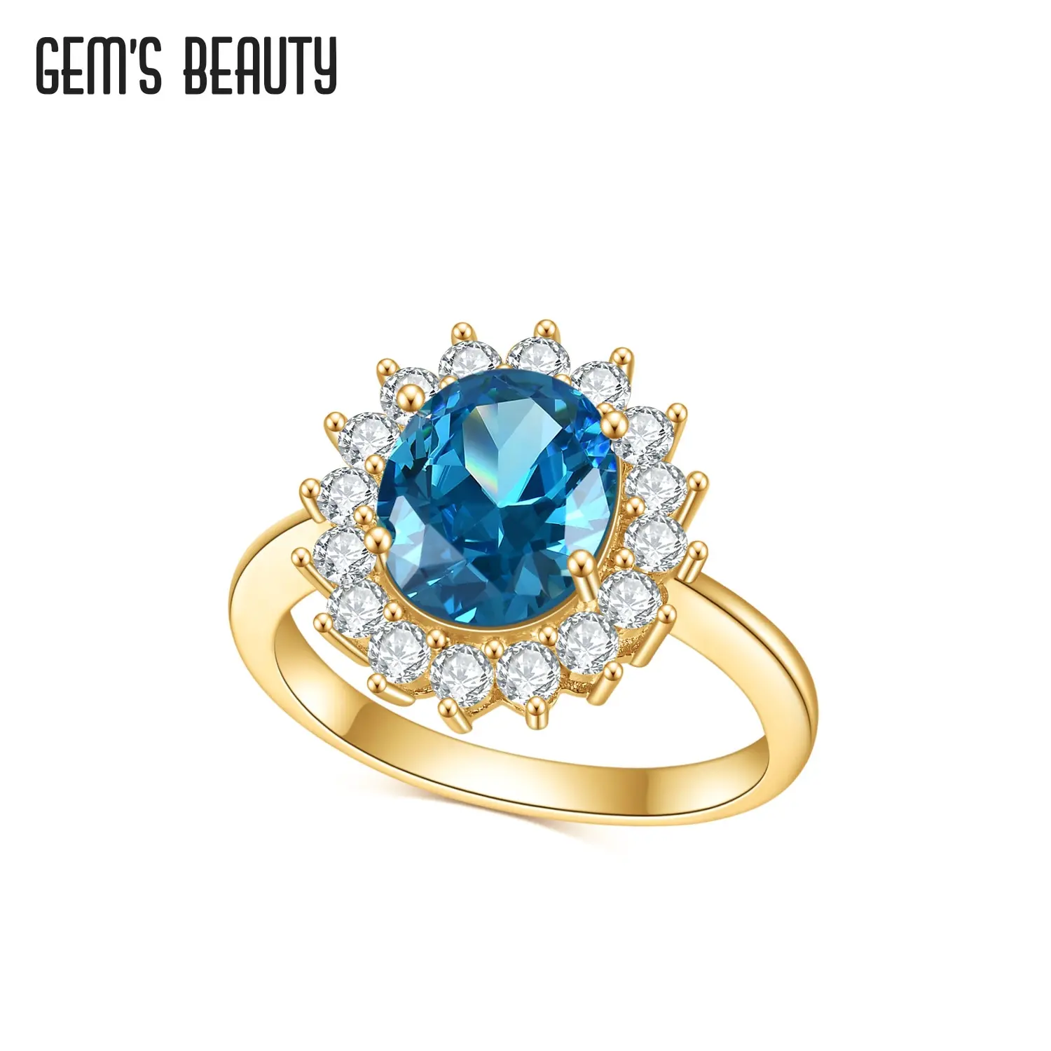 Gem's Beauty Princess Diana Inspired Statement Engagement Ring 14K Gold Filled Sterling Silver Lab Blue Sapphire Birthstone Ring
Gem's Beauty Princess Diana Inspired Statement Engagement Ring 14K Gold Filled Sterling Silver Lab Blue Sapphire Birthstone Ring