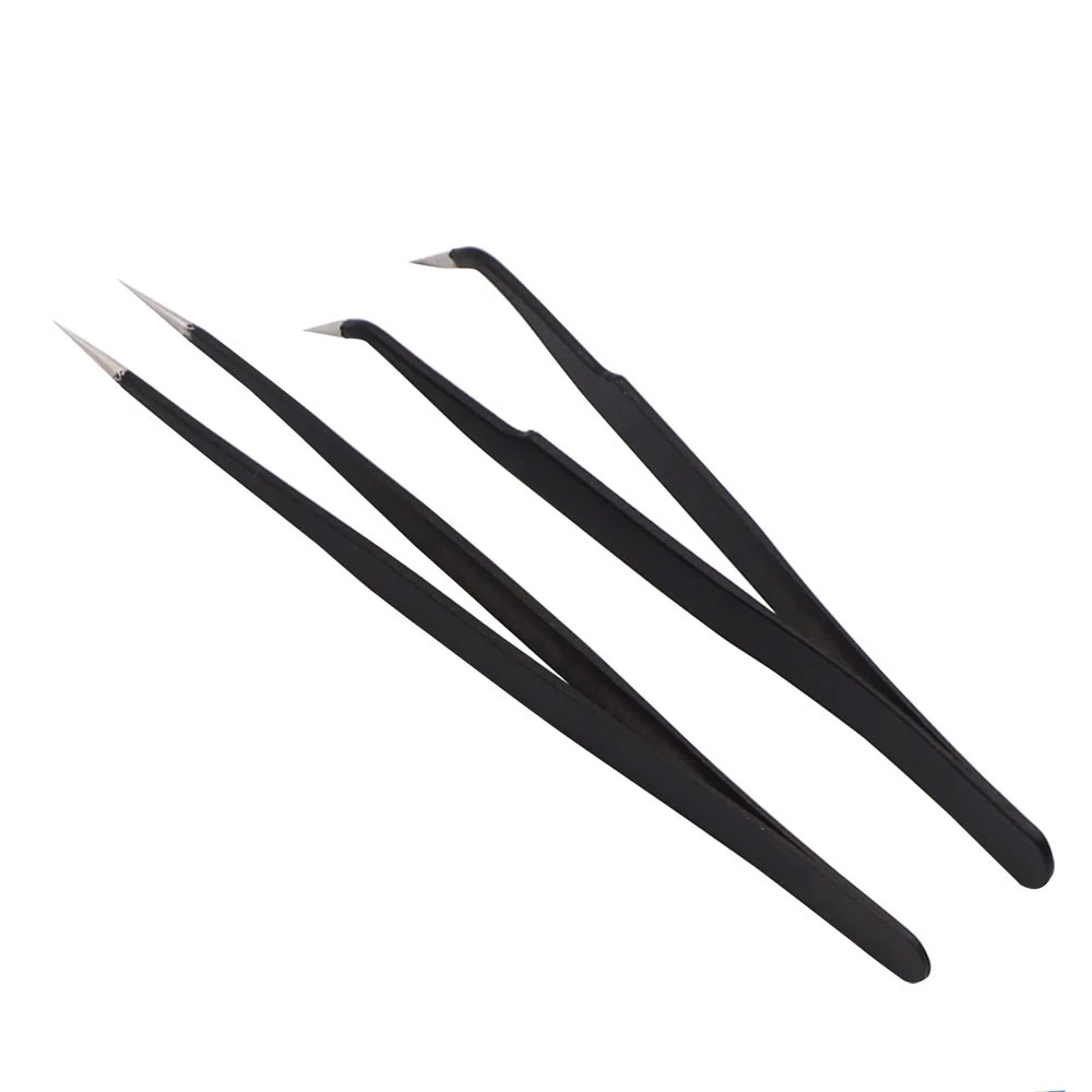 3D Printer Parts ESD 11/15 Anti Static ESD Stainless Steel Precision Tweezers Straight Curved Tip Tweezers for Electronics
3D Printer Parts ESD 11/15 Anti Static ESD Stainless Steel Precision Tweezers Straight Curved Tip Tweezers for Electronics