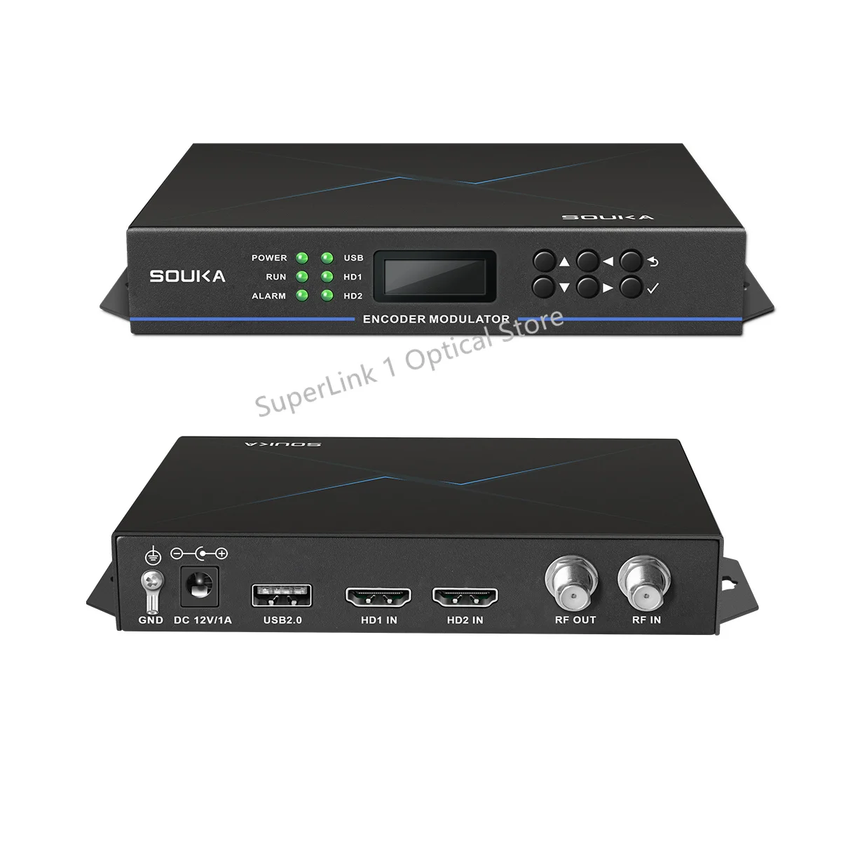 HD Encoder Modulator 2-Channel HDMI to RF (DVB-T/DVB-C/ATSC) Digital Front-end Equipment for cable television
HD Encoder Modulator 2-Channel HDMI to RF (DVB-T/DVB-C/ATSC) Digital Front-end Equipment for cable television