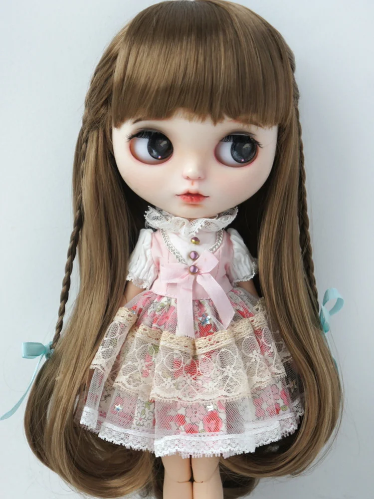 JD529 1/4 1/3 Pretty Full Bang BJD synthetic mohair wig for MSD SD Size 7-8inch 8-9inch doll hair top quality doll accessories
JD529 1/4 1/3 Pretty Full Bang BJD synthetic mohair wig for MSD SD Size 7-8inch 8-9inch doll hair top quality doll accessories