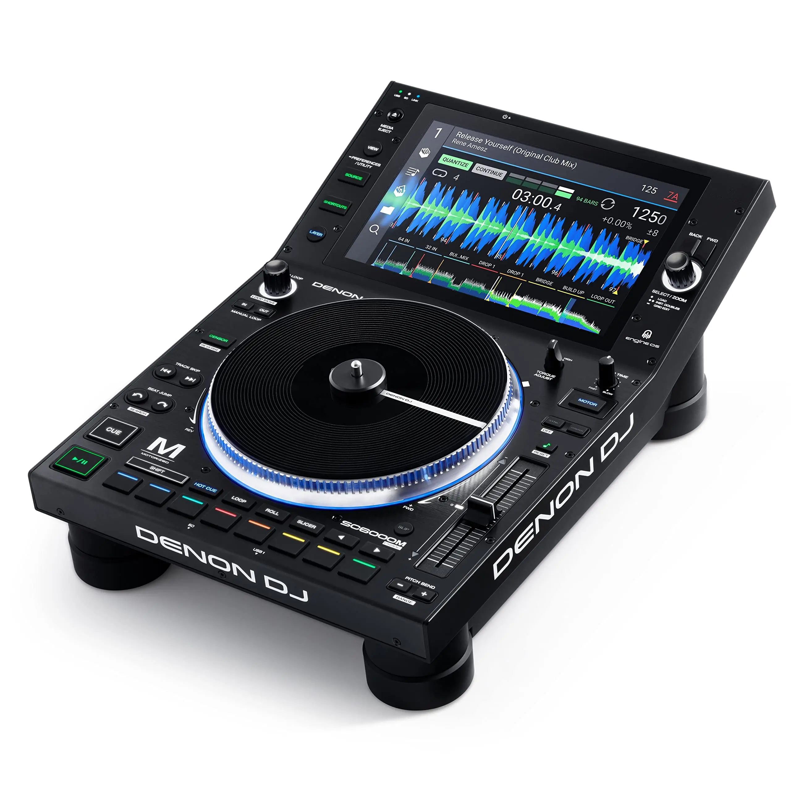 Высококачественный продукт, популярный Denon DJ SC6000M, Первоклассный профессиональный DJ медиаплеер с сенсорным экраном и Wi-Fi двухуровневый DJ
Высококачественный продукт, популярный Denon DJ SC6000M, Первоклассный профессиональный DJ медиаплеер с сенсорным экраном и Wi-Fi двухуровневый DJ