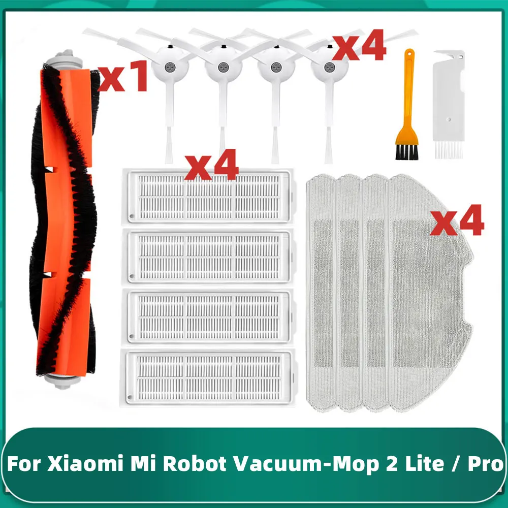 For Xiaomi Mi Robot Vacuum Mop 2 Lite Pro / MJSTL / MJST1S Robot Vacuum Cleaner Part Main Side Brush Hepa Filter Mop Cloths
For Xiaomi Mi Robot Vacuum Mop 2 Lite Pro / MJSTL / MJST1S Robot Vacuum Cleaner Part Main Side Brush Hepa Filter Mop Cloths