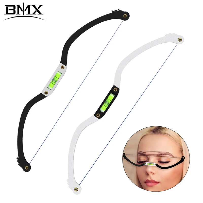 1pc Microblading Permannet Makeup Bow and Arrow Line Ruler Black Measuring Brow String Pre Inked Tattoo PMU for Mapping
1pc Microblading Permannet Makeup Bow and Arrow Line Ruler Black Measuring Brow String Pre Inked Tattoo PMU for Mapping
