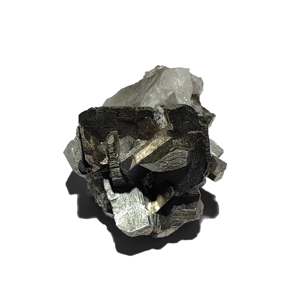C5-9B натуральный минеральный кристалл мышьякопирита кальцита от Yaogangxian Mine
C5-9B натуральный минеральный кристалл мышьякопирита кальцита от Yaogangxian Mine