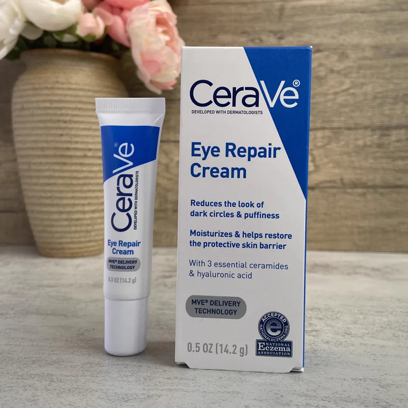 Cerave Eye Essence Hydrates Moisturizes Anti-aging Reduce Fine Lines Eye Cream Removal Dark Circle and Eyes Puffiness Eye Care
Cerave Eye Essence Hydrates Moisturizes Anti-aging Reduce Fine Lines Eye Cream Removal Dark Circle and Eyes Puffiness Eye Care