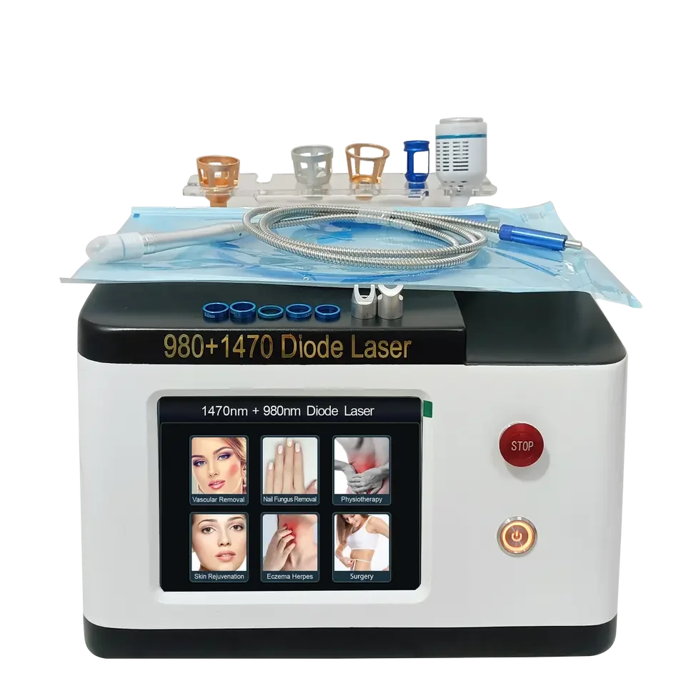 Multi-Functions 980nm varicose vein treatment apparatus 1470nm 980nm Laser Ablation For Pain Relief
Multi-Functions 980nm varicose vein treatment apparatus 1470nm 980nm Laser Ablation For Pain Relief