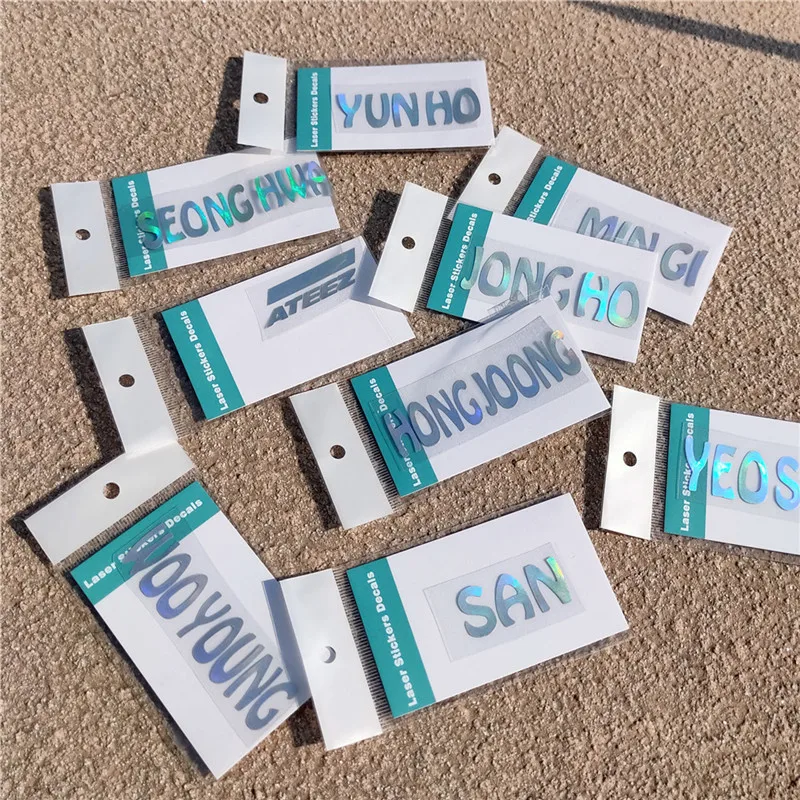 KPOP ATEEZ Laser Reflective Color Laptop Fridge Sticker Hongjoong Seonghwa Wooyoung Jongho Yeosang Mingi Fans Collection Gift
KPOP ATEEZ Laser Reflective Color Laptop Fridge Sticker Hongjoong Seonghwa Wooyoung Jongho Yeosang Mingi Fans Collection Gift