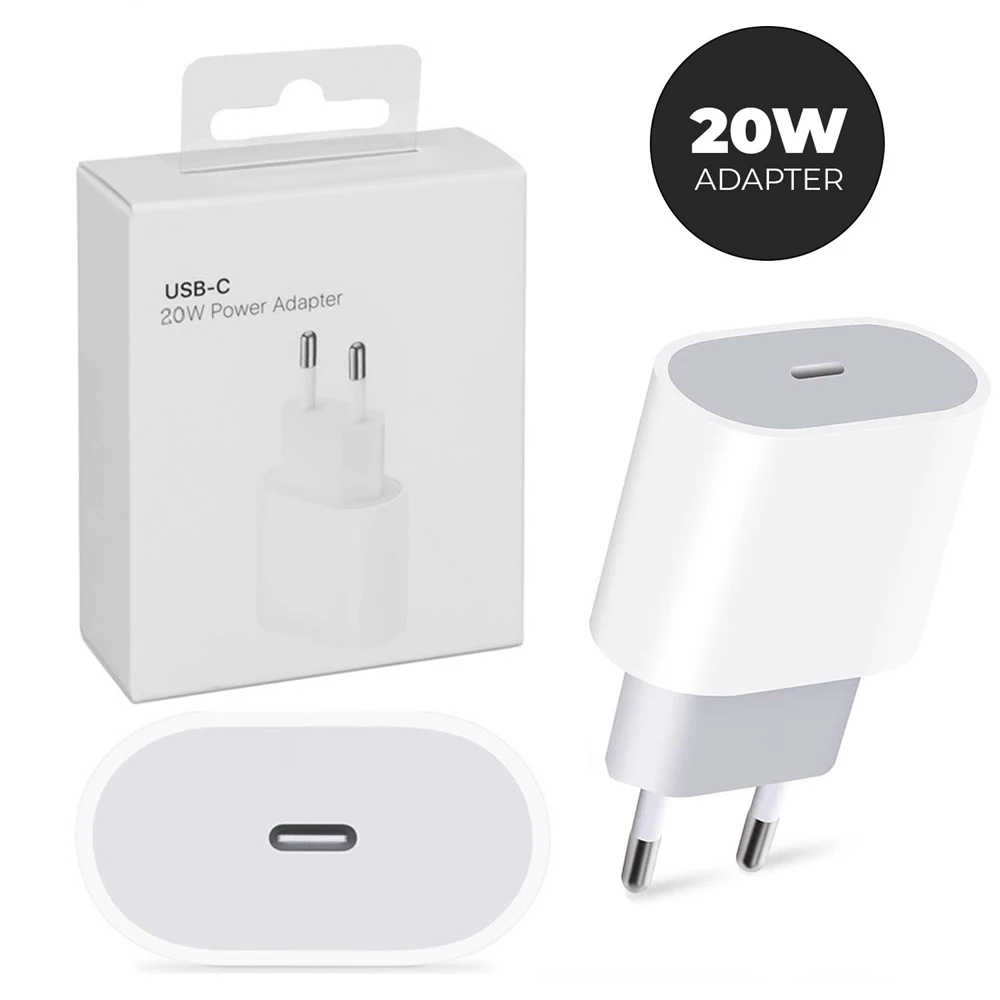 Wholesale Lot of 20 20W USB-C PD Charger EU Plug Fast Charger Type C Qc 3.0 Quick Fast Charger Power Adapter For Phone 13 12
Wholesale Lot of 20 20W USB-C PD Charger EU Plug Fast Charger Type C Qc 3.0 Quick Fast Charger Power Adapter For Phone 13 12