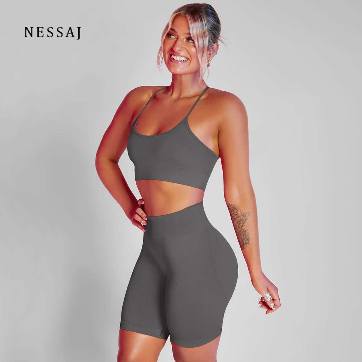 2 PCS Women Yoga Set Seamless Bra Shorts Set High Waist Hip Lift Leggings Sexy Bra Suit Gym Fitness Running Sportswear Tracksuit
2 PCS Women Yoga Set Seamless Bra Shorts Set High Waist Hip Lift Leggings Sexy Bra Suit Gym Fitness Running Sportswear Tracksuit