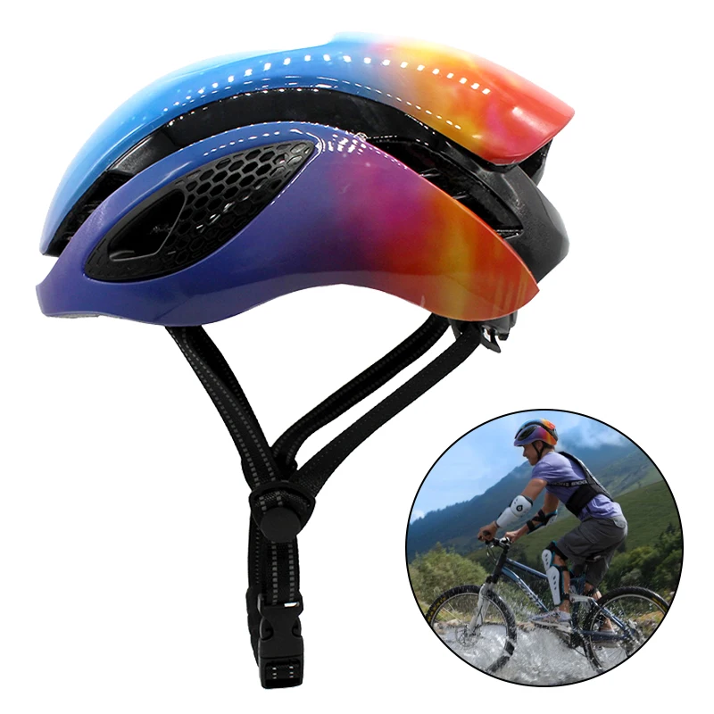 

Мужской велосипедный шлем для шоссейного велосипеда, спортивный Защитный дышащий шлем, женская шапка для катания на лыжах, размер 54-60 см, велосипедные аксессуары