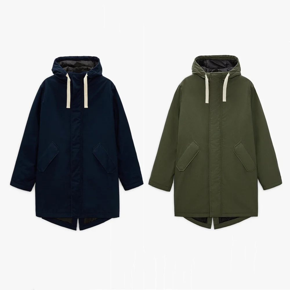 PB&ZA 2022 Winter New Men's Clothing Solid Color Retro Commuter Long-sleeved Hooded Workwear Cotton Parka Coat 8281415
PB&ZA 2022 Winter New Men's Clothing Solid Color Retro Commuter Long-sleeved Hooded Workwear Cotton Parka Coat 8281415