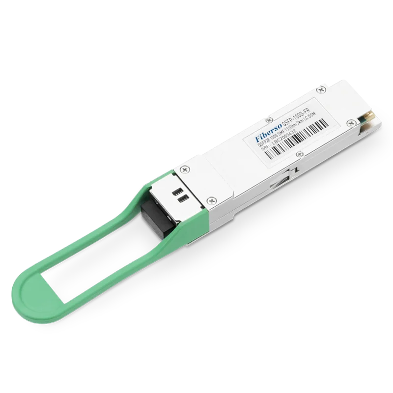 Модуль Fiberso QSFP28 100G CWDM4 1271 ~ 1331 нм 2 км LC SM оптоволоконный передатчик для сети Ethernet