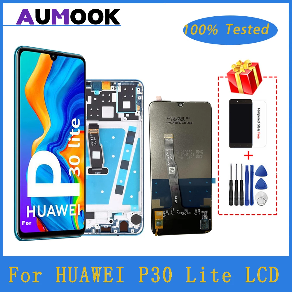 New Original LCD With Frame For HUAWEI P30 Lite LCD Display Touch Screen Digitizer Assembly For HUAWEI P30 Lite MAR-LX1 LX2 AL01
New Original LCD With Frame For HUAWEI P30 Lite LCD Display Touch Screen Digitizer Assembly For HUAWEI P30 Lite MAR-LX1 LX2 AL01