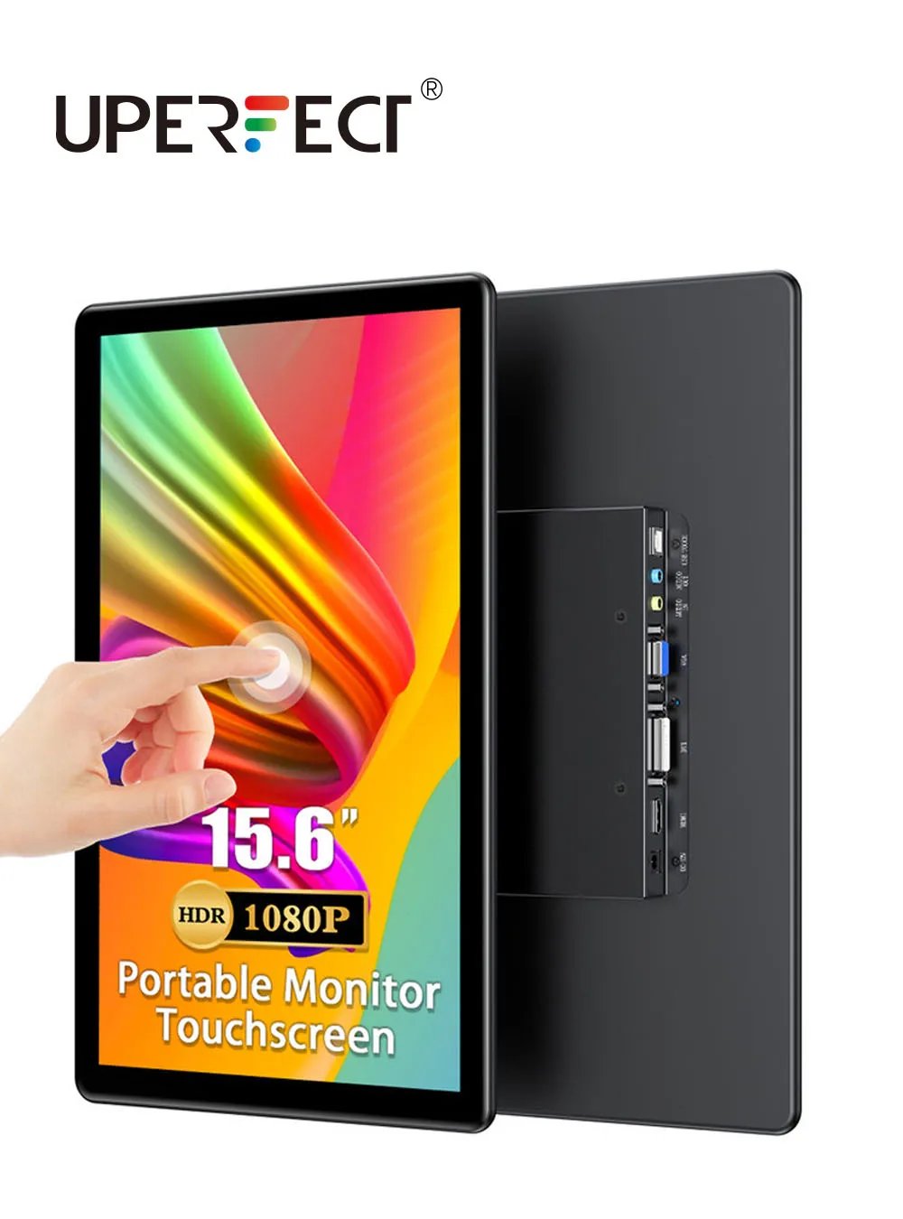 Сенсорный портативный монитор UPERFECT, 15,6 дюйма, 1080P, ПК, геймер с VESA HDMI, совместимый дисплей IPS, экран для Xbox TV, Raspberry Pi
Сенсорный портативный монитор UPERFECT, 15,6 дюйма, 1080P, ПК, геймер с VESA HDMI, совместимый дисплей IPS, экран для Xbox TV, Raspberry Pi