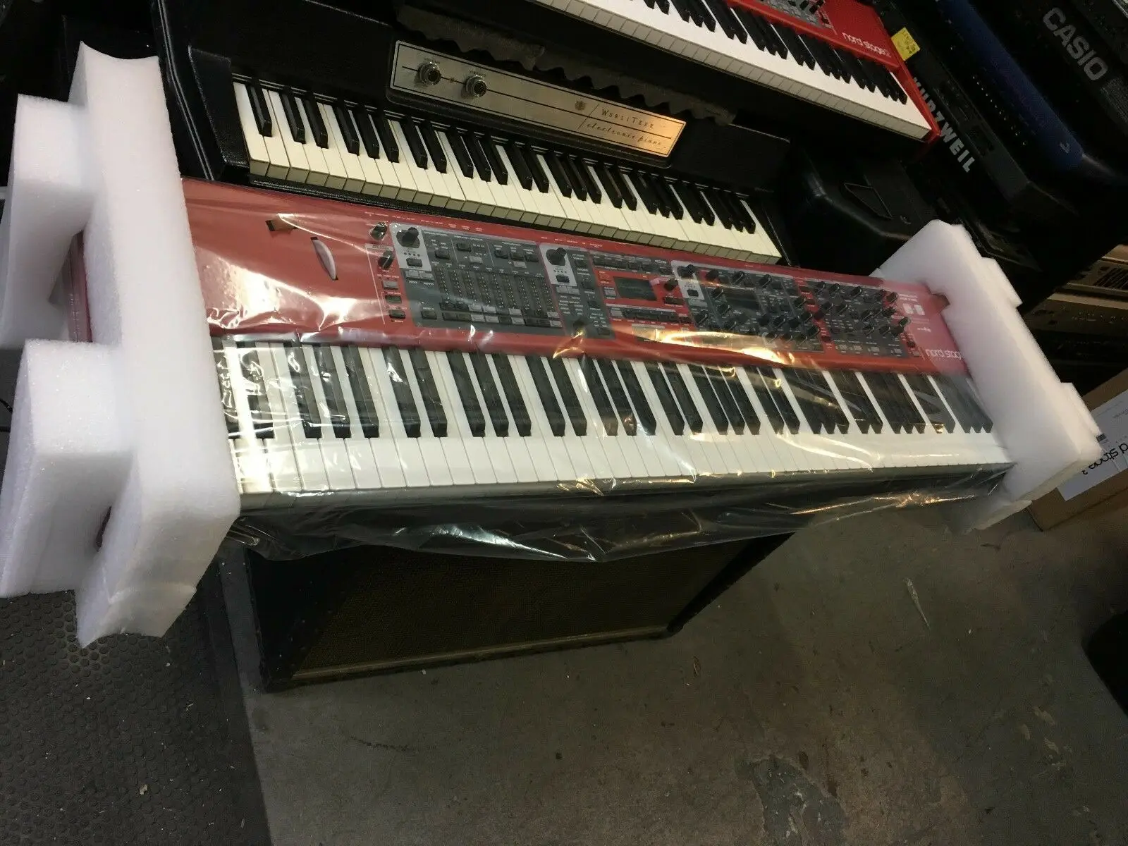 100% Best Quality Buy 2 Get 1 Free Aice Bobo-Nord Stage 3 88 Piano Fully Weighted Hammer Action Keyboard Digital
100% Best Quality Buy 2 Get 1 Free Aice Bobo-Nord Stage 3 88 Piano Fully Weighted Hammer Action Keyboard Digital