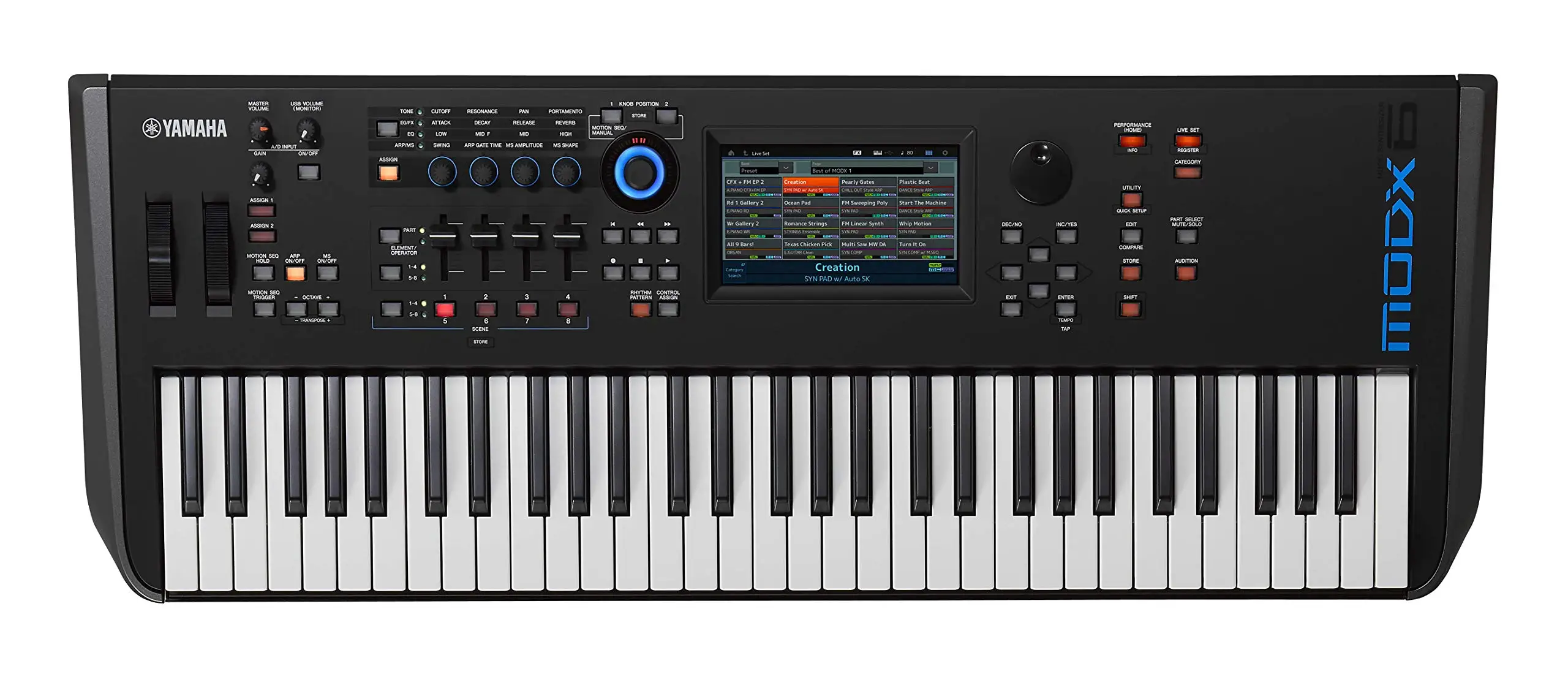 HIGH QUALITY ON MODX6 Music Synthesizer 61-Key Semi-Weighted Keyboard Music Synthesizer
HIGH QUALITY ON MODX6 Music Synthesizer 61-Key Semi-Weighted Keyboard Music Synthesizer