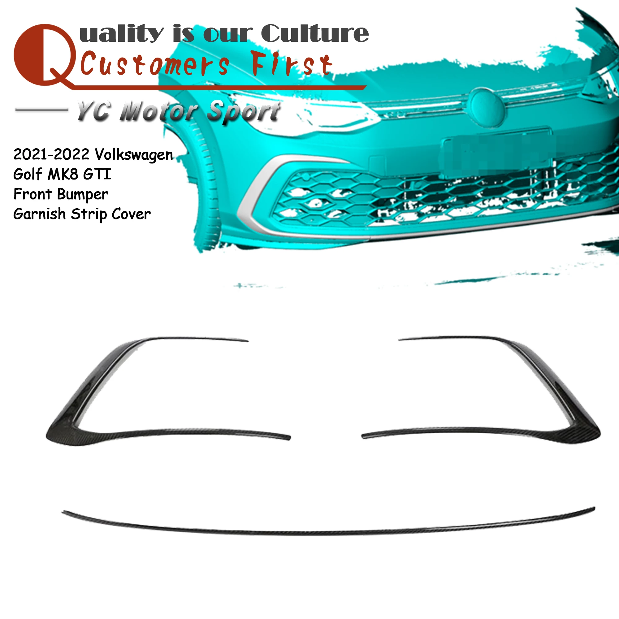 Автомобильные аксессуары DCF сухой бампер из углеродного волокна украшение полоса подходит для 2021-2022 VW Golf MK8 GTI передний бампер украшение полоса крышка
Автомобильные аксессуары DCF сухой бампер из углеродного волокна украшение полоса подходит для 2021-2022 VW Golf MK8 GTI передний бампер украшение полоса крышка
