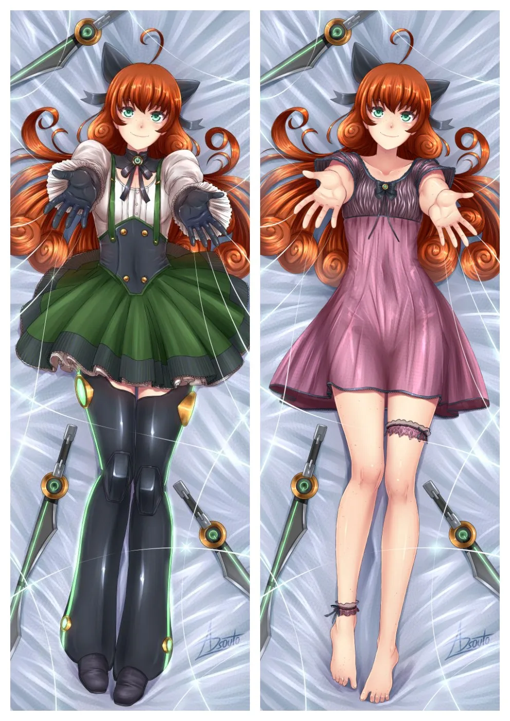 Dakimakura Anime Pillow Case Penny Polendina Double-sided Print Life-size Body Pillow Cover
Dakimakura Anime Pillow Case Penny Polendina Double-sided Print Life-size Body Pillow Cover