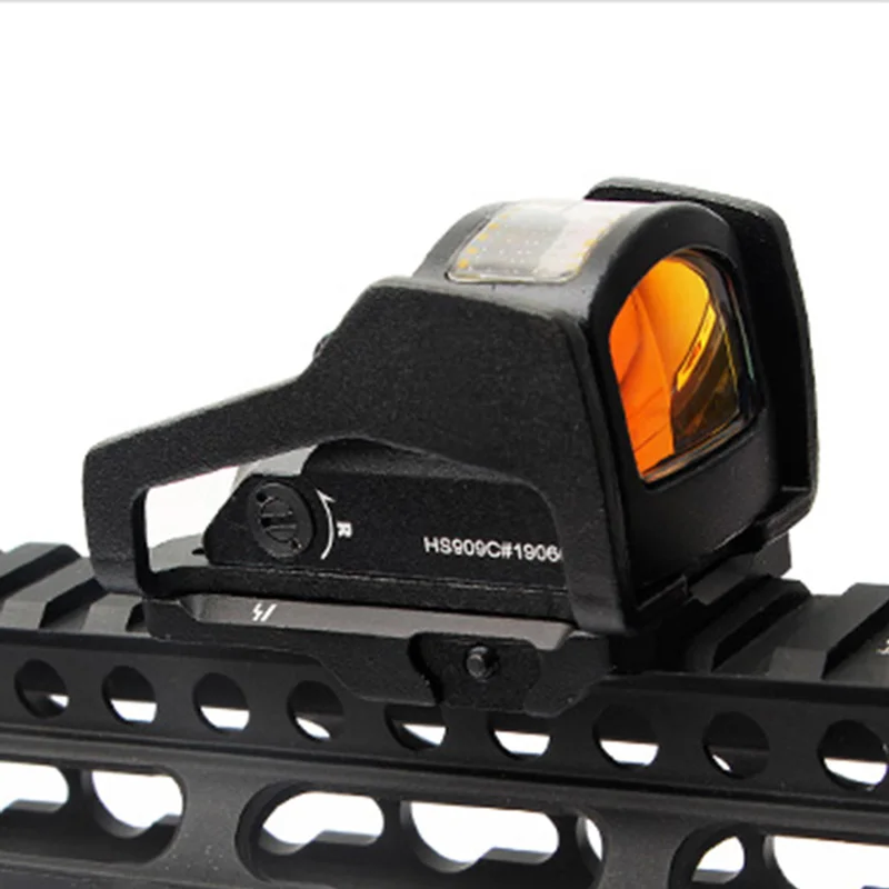 

Hunting Optical Holographic Red Dot Sight Innovative Solar Emergency Use 20levels Brightness Adjustable Pistol Airgun Riflescope