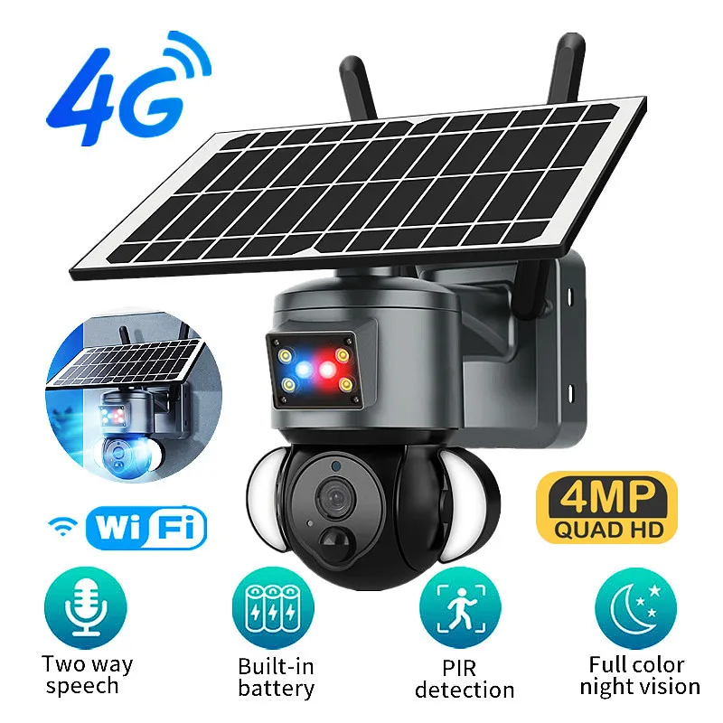 VESAFE S52 Wi-Fi солнечные камеры 4 МП с 4G Sim-картой 360 градусов PTZ наружные Ubox APP дистанционное управление 2K HD Android IOS IPAD PC Cam
VESAFE S52 Wi-Fi солнечные камеры 4 МП с 4G Sim-картой 360 градусов PTZ наружные Ubox APP дистанционное управление 2K HD Android IOS IPAD PC Cam