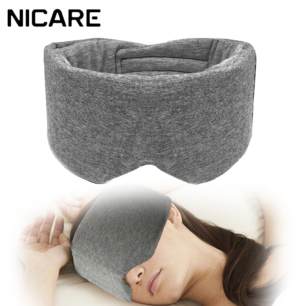 NICARE Eye Sleep Mask Cotton Silk Eye Patch Women Men Soft Portable Blindfold Cover Blockout Travel Eyepatch Sleeping Eye Mask
NICARE Eye Sleep Mask Cotton Silk Eye Patch Women Men Soft Portable Blindfold Cover Blockout Travel Eyepatch Sleeping Eye Mask