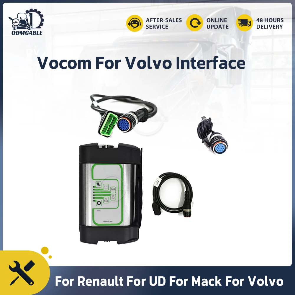 Vocom 88890300 Interface for Volvo for Renault UD Mack Heavy Duty truck Diagnostic Scanner tool
Vocom 88890300 Interface for Volvo for Renault UD Mack Heavy Duty truck Diagnostic Scanner tool