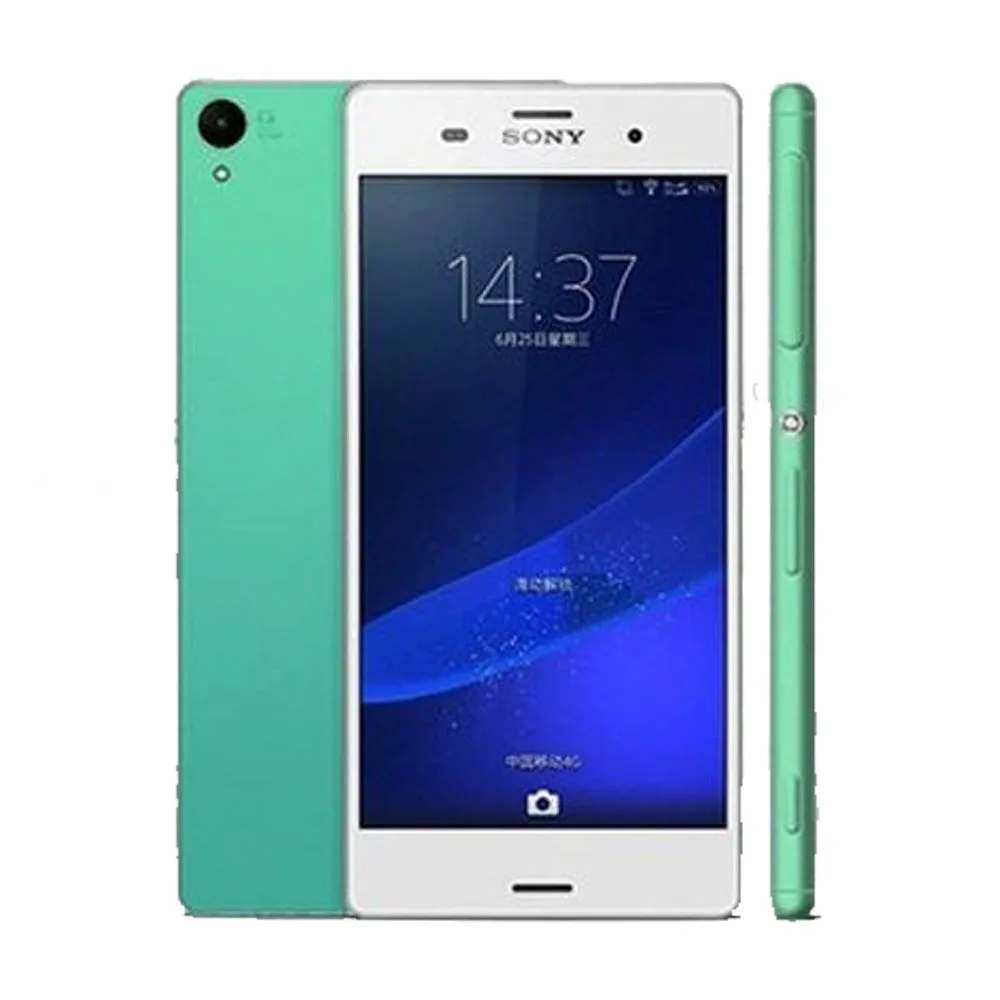 Восстановленный Оригинальный разблокированный мобильный телефон Sony Xperia Z3 D6603 4G 16