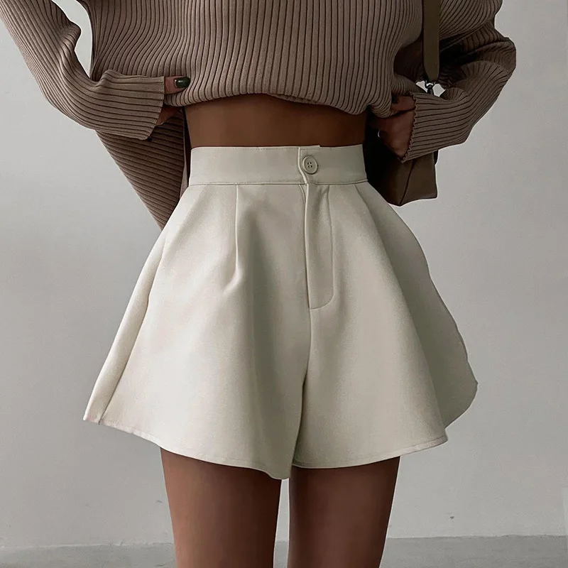 High Wait Wide-leg Shorts Women Bottom Casual Loose A- Line Short Pants Ladies Leisure Summer New Vintage Shorts
High Wait Wide-leg Shorts Women Bottom Casual Loose A- Line Short Pants Ladies Leisure Summer New Vintage Shorts