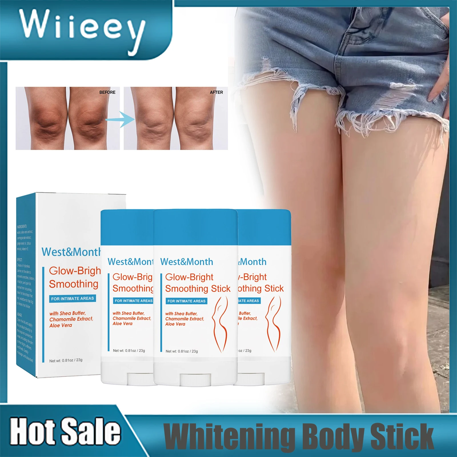 Whitening Body Cream Brighten Underarm Private Parts Legs Knee Inner Thigh Joint Improve Dull Remove Melanin Bleach Armpit Stick
Whitening Body Cream Brighten Underarm Private Parts Legs Knee Inner Thigh Joint Improve Dull Remove Melanin Bleach Armpit Stick