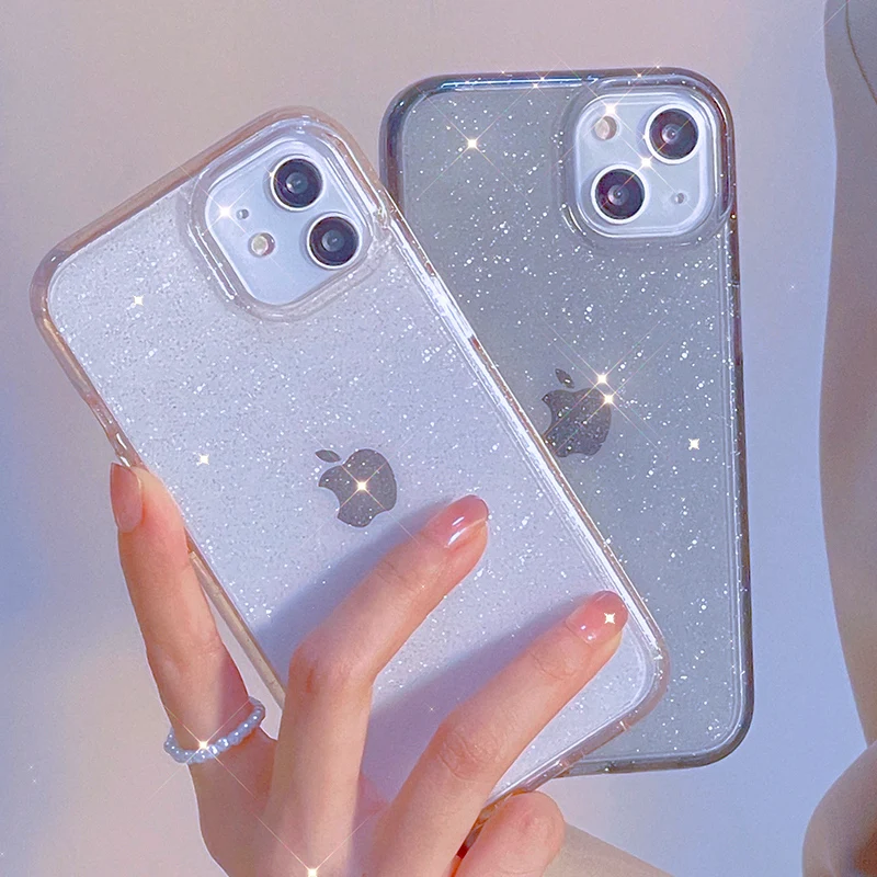 Luxury glitter anti-fall clear case for iphone 13 12 11 Pro Max 12 Mini X Xs Max Xr Protective hard case shockproof back cover
Luxury glitter anti-fall clear case for iphone 13 12 11 Pro Max 12 Mini X Xs Max Xr Protective hard case shockproof back cover