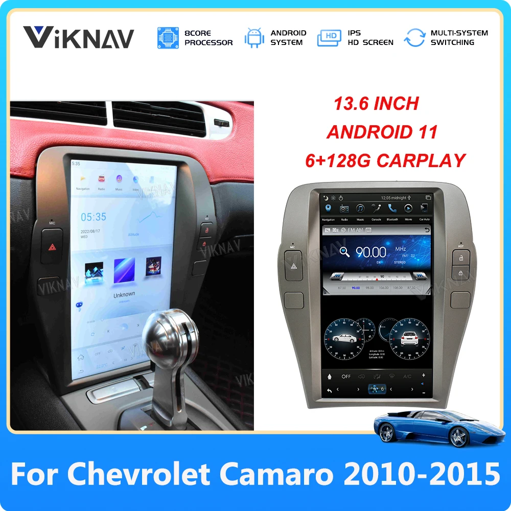 Автомагнитола для Chevrolet Camaro 2010-2015, Android 11, Qualcomm, Snapdrag, автомобильный стереопроигрыватель, 128 ГБ, GPS-навигатор, экран
Автомагнитола для Chevrolet Camaro 2010-2015, Android 11, Qualcomm, Snapdrag, автомобильный стереопроигрыватель, 128 ГБ, GPS-навигатор, экран