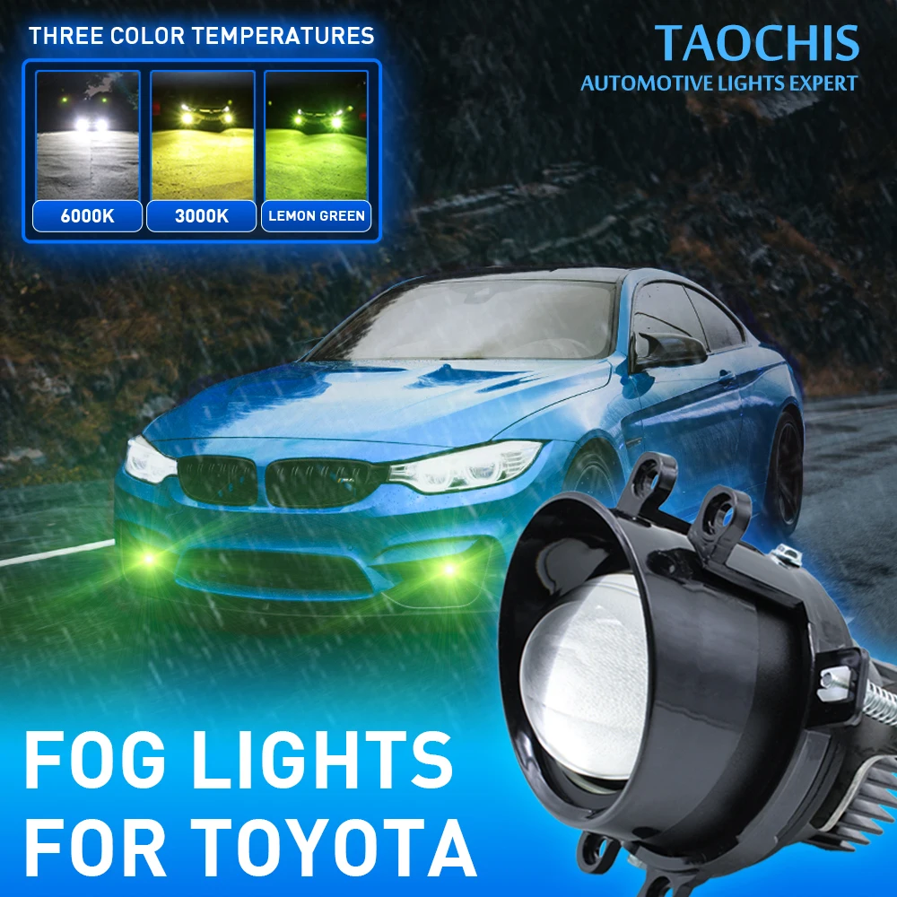 TAOCHIS 3.0Inch Fog Lamp BILED Projector Lens 3000K 6000K for Toyota Corolla Camry Rav4 Headlights Waterproof Upgrade Car Light
TAOCHIS 3.0Inch Fog Lamp BILED Projector Lens 3000K 6000K for Toyota Corolla Camry Rav4 Headlights Waterproof Upgrade Car Light