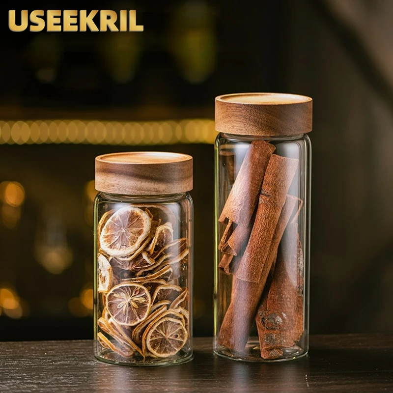 Practical Glass Sealed Jar Lemon Slice Fruit Slice Storage Jar Kitchen Food Spice Sealed Jar Wine Bottle Kitchen Accessories
Practical Glass Sealed Jar Lemon Slice Fruit Slice Storage Jar Kitchen Food Spice Sealed Jar Wine Bottle Kitchen Accessories