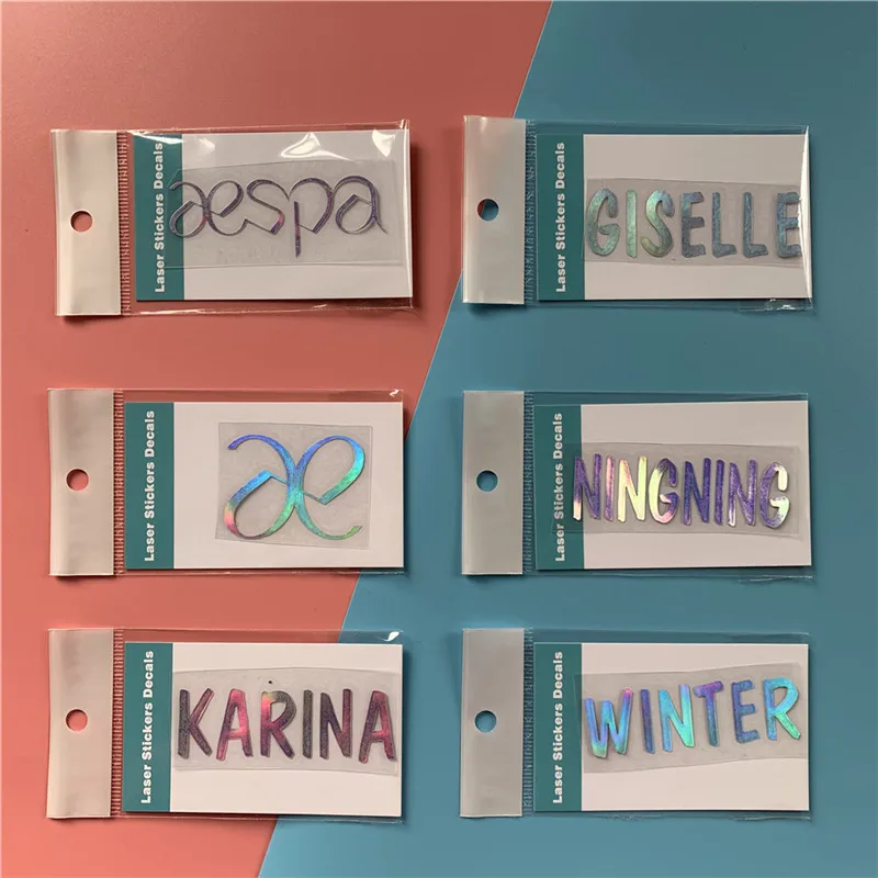 KPOP AESPA Laser Multicolor Reflective Sticker Mobile Phone Case Stick Light Sticker WINTER NINGNING KARINA Fans Collection Gift
KPOP AESPA Laser Multicolor Reflective Sticker Mobile Phone Case Stick Light Sticker WINTER NINGNING KARINA Fans Collection Gift