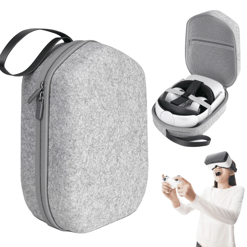 Portable Storage Bag for Oculus Quest 2 Headset Travel Storage Bag Portable Convenient Carrying Case Controllers Accessories
Portable Storage Bag for Oculus Quest 2 Headset Travel Storage Bag Portable Convenient Carrying Case Controllers Accessories