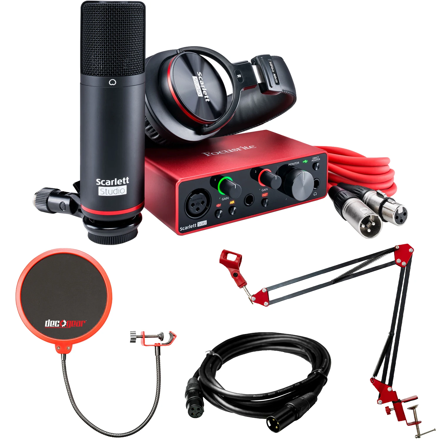 Order 2 Get 1 Free Focusrite Scarlett 2i2 Studio (2nd Gen) USB Audio Interface and Recording Bundle
Order 2 Get 1 Free Focusrite Scarlett 2i2 Studio (2nd Gen) USB Audio Interface and Recording Bundle