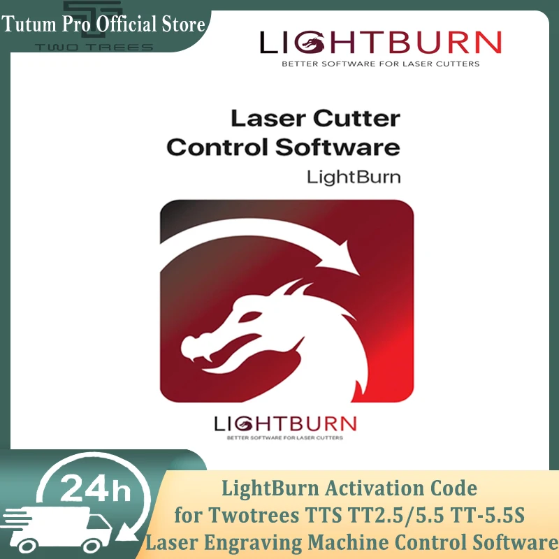 Код активации LightBurn для двух деревьев TTS TT2.5/5,5 Φ. Программное обеспечение для управления лазерной гравировкой
Код активации LightBurn для двух деревьев TTS TT2.5/5,5 Φ. Программное обеспечение для управления лазерной гравировкой