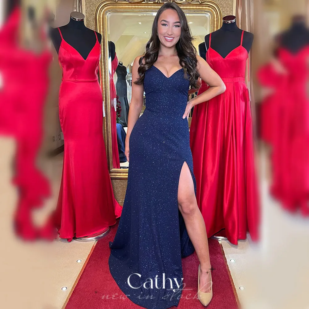 Glitter Prom Dress Sexy Side Split Prom Party Dress Advanced Blue فساتين السهرة Custom Sequin Vestidos De Fiesta
Glitter Prom Dress Sexy Side Split Prom Party Dress Advanced Blue فساتين السهرة Custom Sequin Vestidos De Fiesta