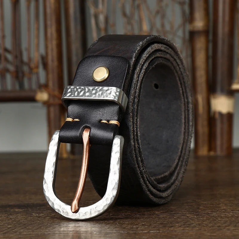 Genuine Leather Belt Washing Process Men Luxury Strap Male Belt New Fashion Retro pin buckle High Quality
Genuine Leather Belt Washing Process Men Luxury Strap Male Belt New Fashion Retro pin buckle High Quality