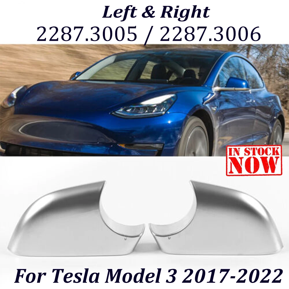 1 Pair 2287.3005, 2287.3006 Chrome Left & Right Door Wing Mirror Cover Lower Holder For Tesla Model 3 2017-2022
1 Pair 2287.3005, 2287.3006 Chrome Left & Right Door Wing Mirror Cover Lower Holder For Tesla Model 3 2017-2022