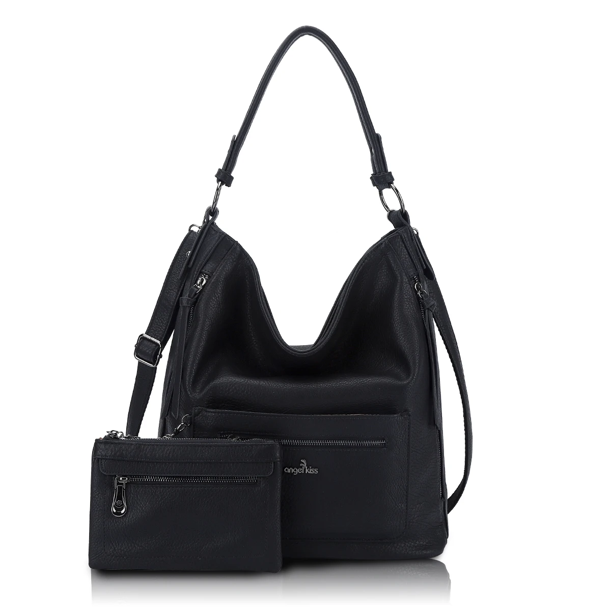 Angel Kiss Brand 2pcs/set Simple Fashion Female bag Handbag Ladies Large Capacity Casual Shoulder Bag
Angel Kiss Brand 2pcs/set Simple Fashion Female bag Handbag Ladies Large Capacity Casual Shoulder Bag