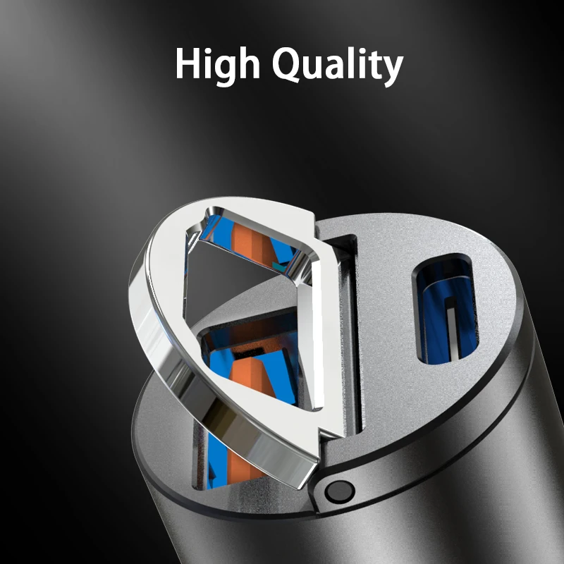 Hidden 30W USB Car Charger Quick Charge 4.0 3.0 FCP SCP USB PD For Xiaomi Huawei iPhone 12 13 14 Fast Charging Car Phone Charger
Hidden 30W USB Car Charger Quick Charge 4.0 3.0 FCP SCP USB PD For Xiaomi Huawei iPhone 12 13 14 Fast Charging Car Phone Charger